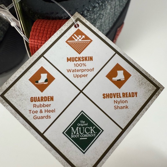 Original Muck Boots Neoprene flexible Waterproof Outscape Low Lace Up Shoes NIB main image 9